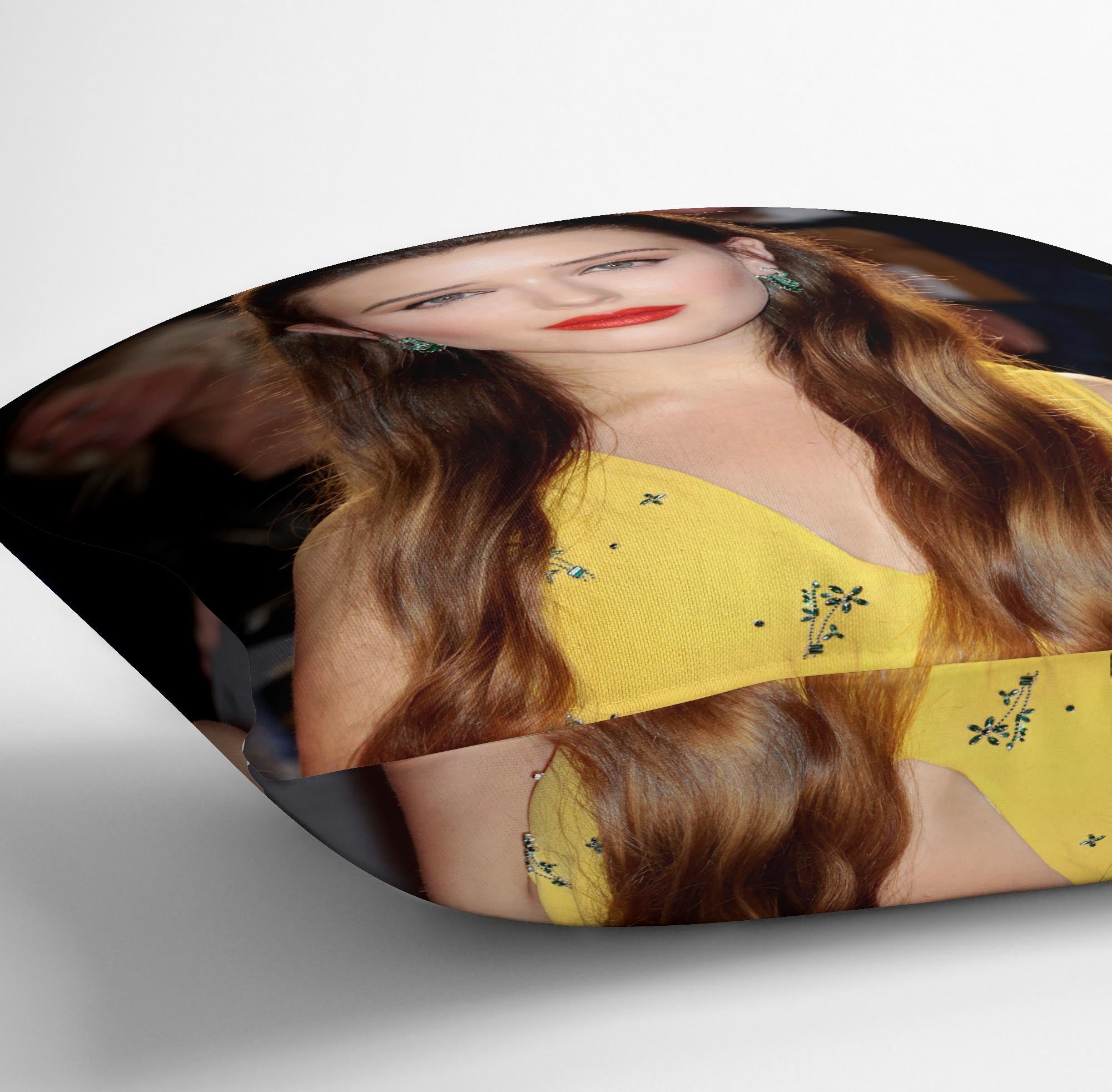 Katherine Langford Cushion - Canvas Art Rocks - 3