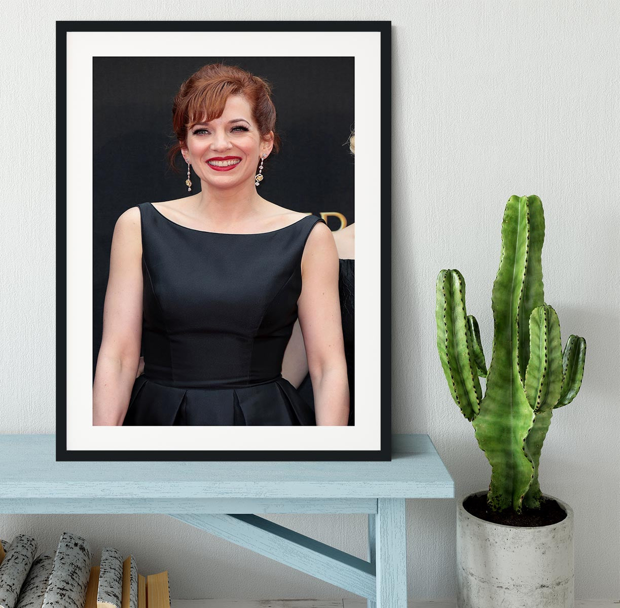 Katherine Parkinson Framed Print - Canvas Art Rocks - 1