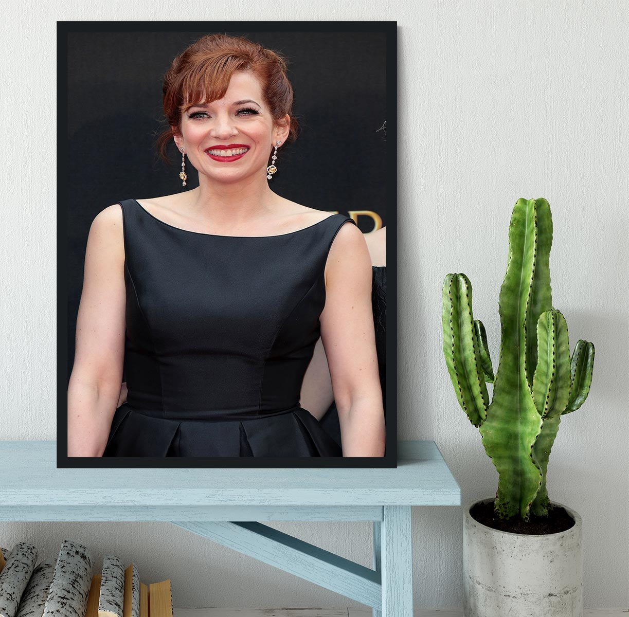 Katherine Parkinson Framed Print - Canvas Art Rocks - 2