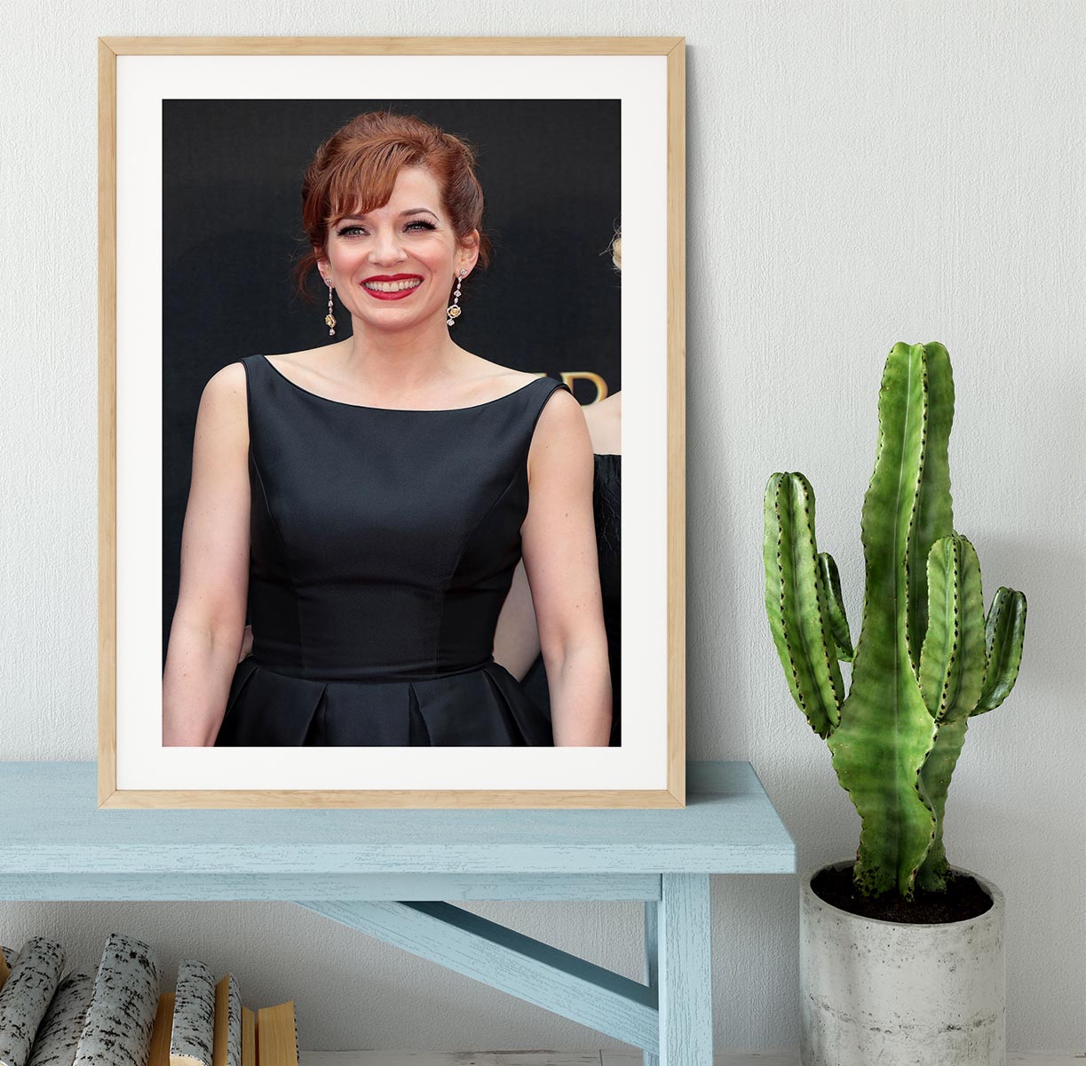 Katherine Parkinson Framed Print - Canvas Art Rocks - 3