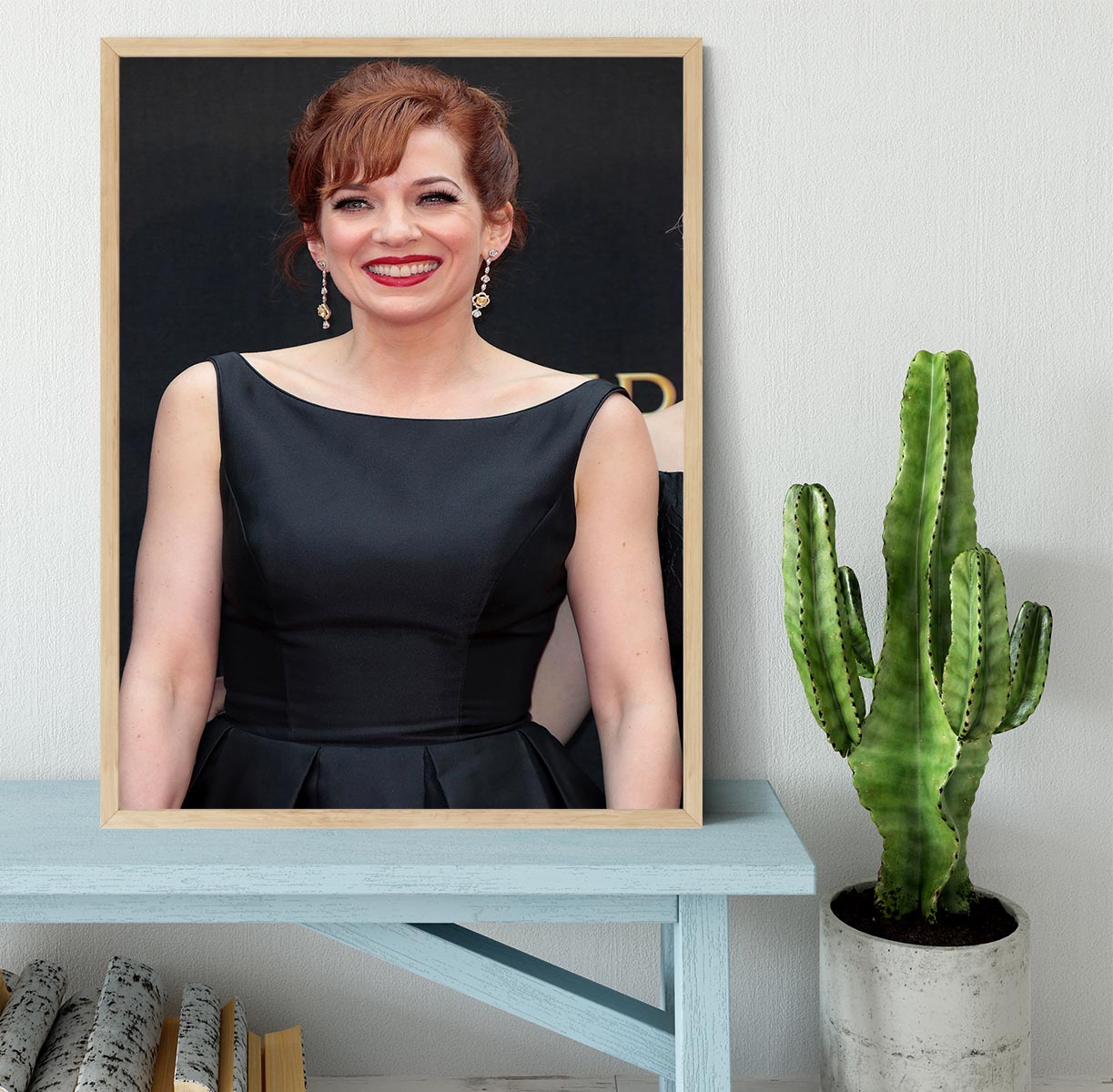 Katherine Parkinson Framed Print - Canvas Art Rocks - 4