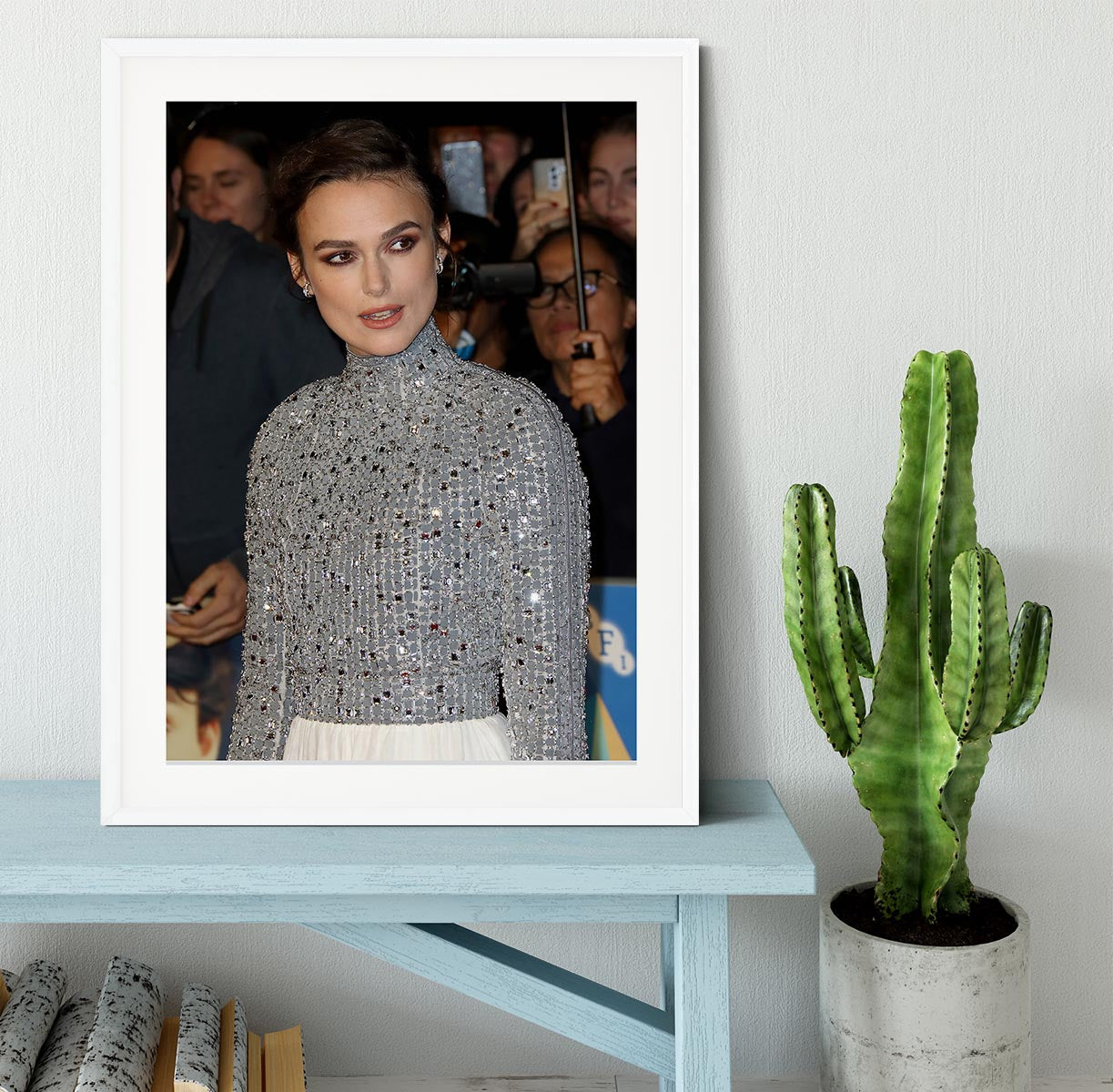 Keira Knightley Framed Print - Canvas Art Rocks - 5