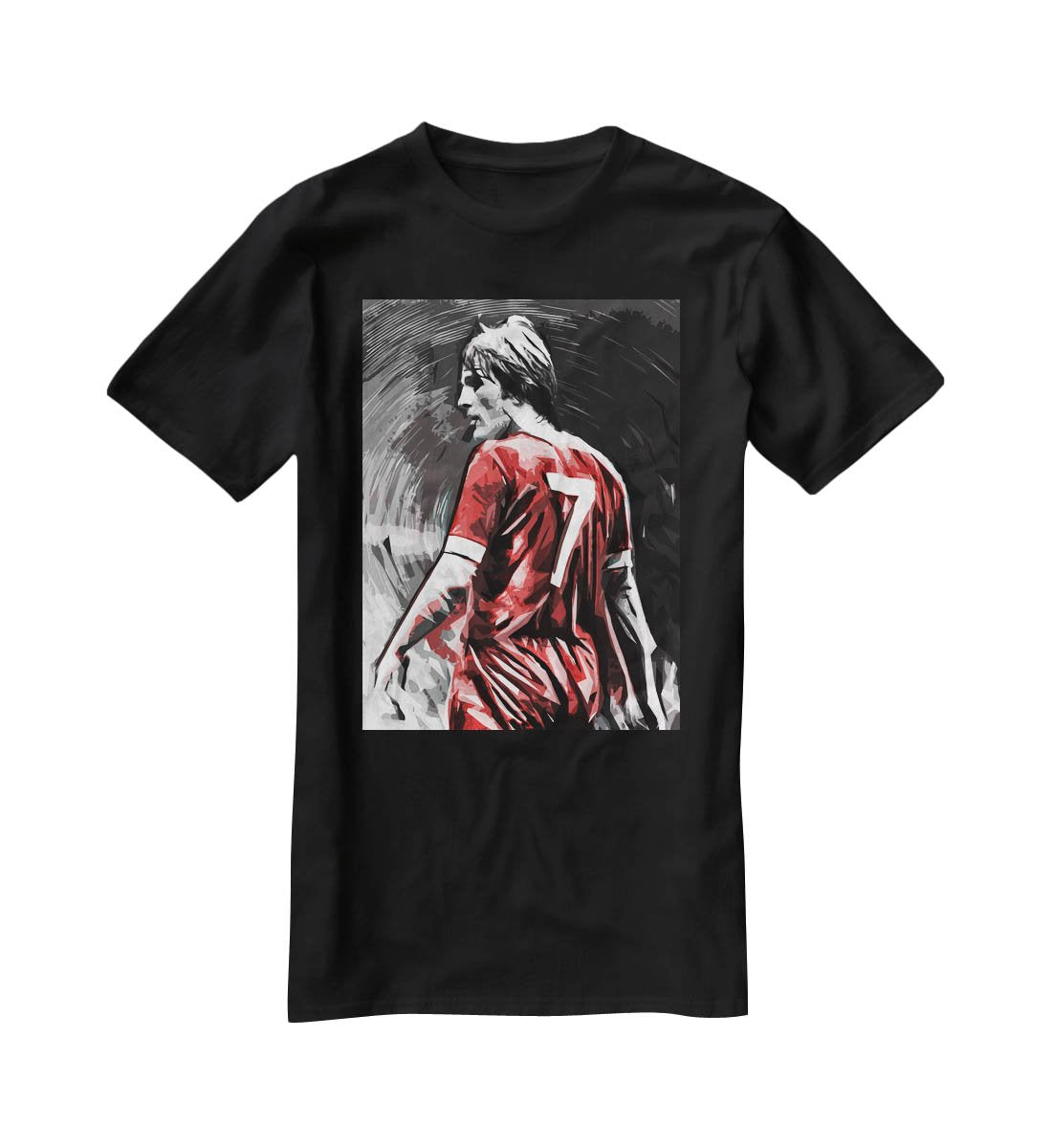 Kenny Dalglish T-Shirt - Canvas Art Rocks - 1
