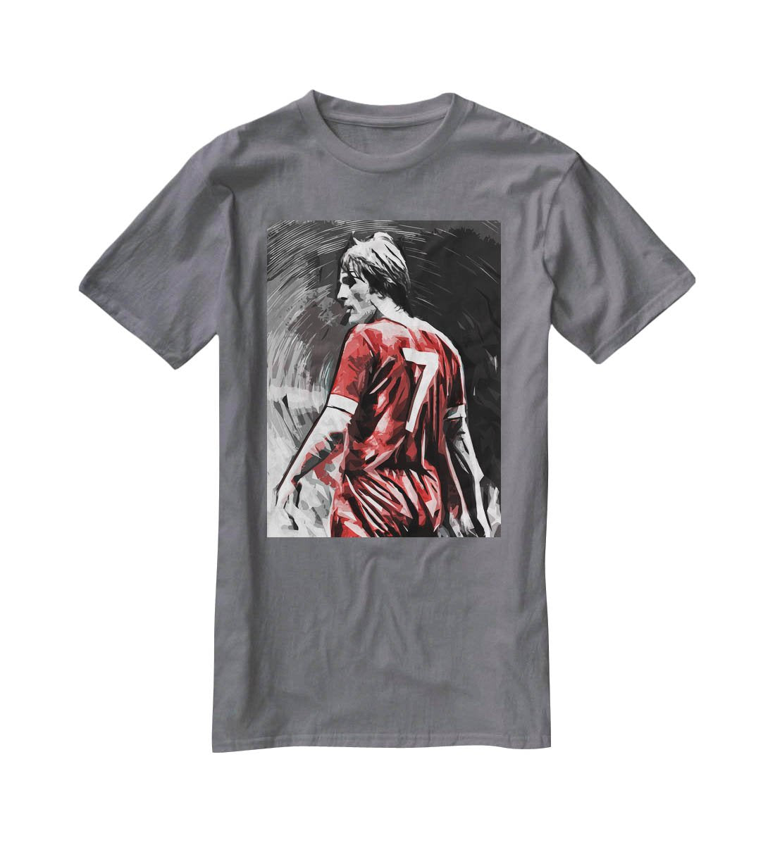 Kenny Dalglish T-Shirt - Canvas Art Rocks - 3