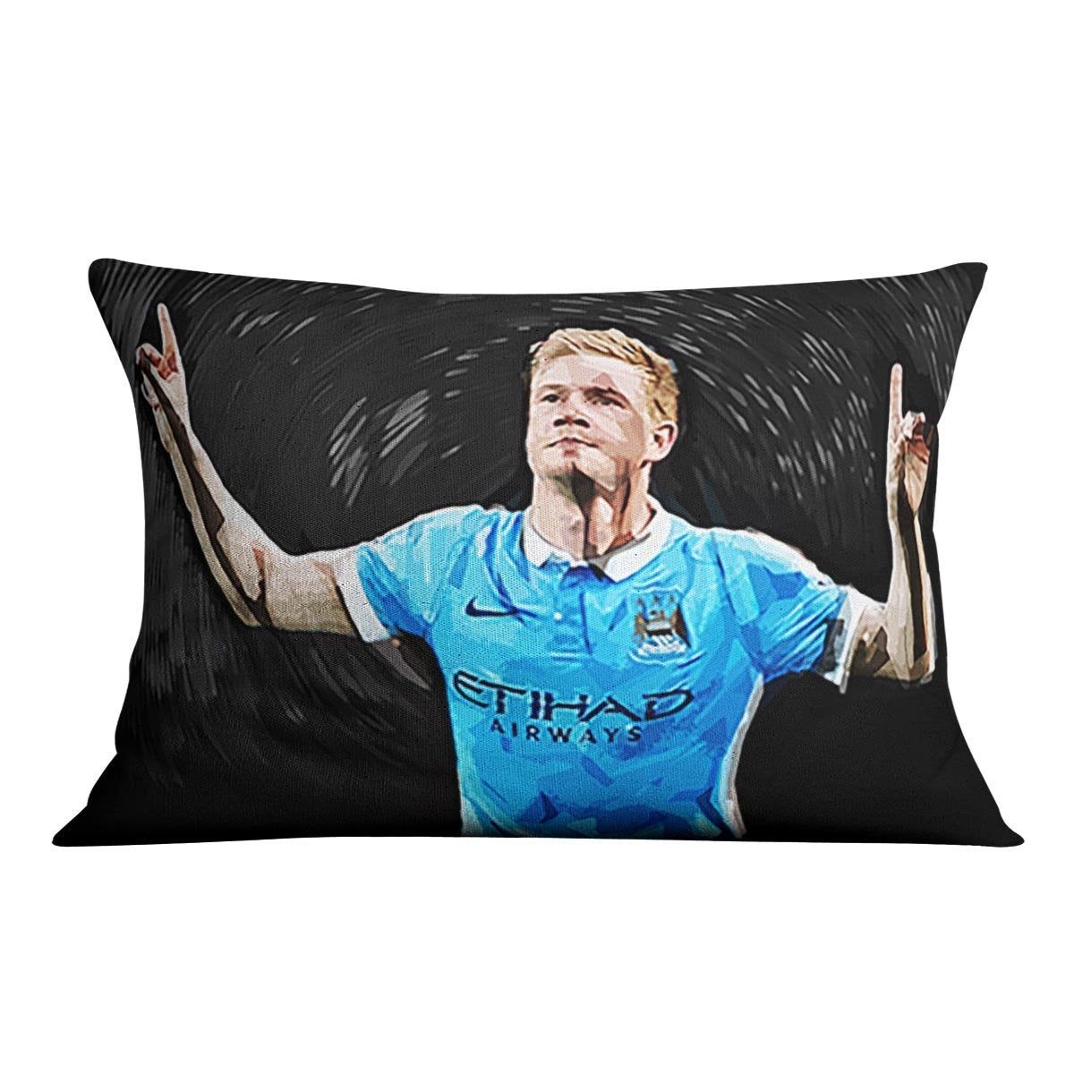 Kevin De Bryne Man City Cushion