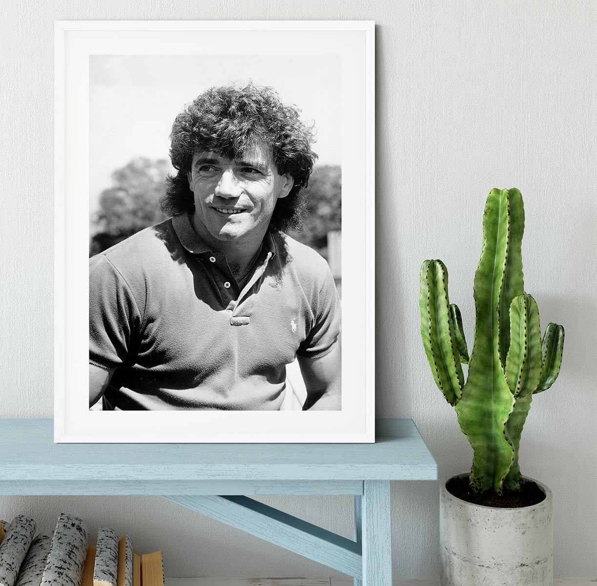 Kevin Keegan Framed Print - Canvas Art Rocks - 5