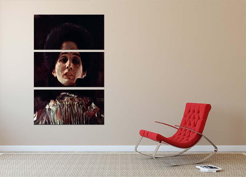 Klimt 3 Split Panel Canvas Print - Canvas Art Rocks - 2