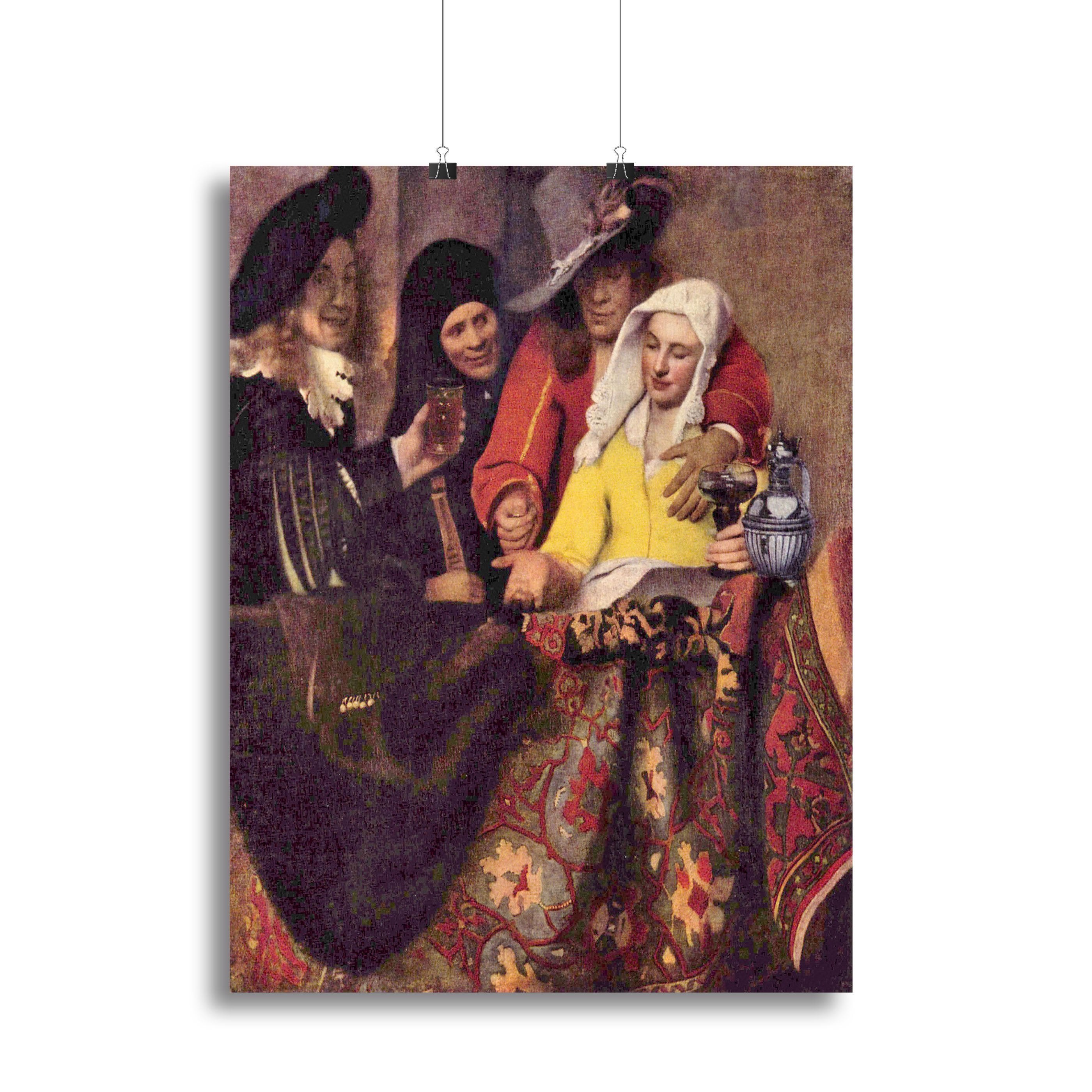 Kupplerin by Vermeer Canvas Print or Poster
