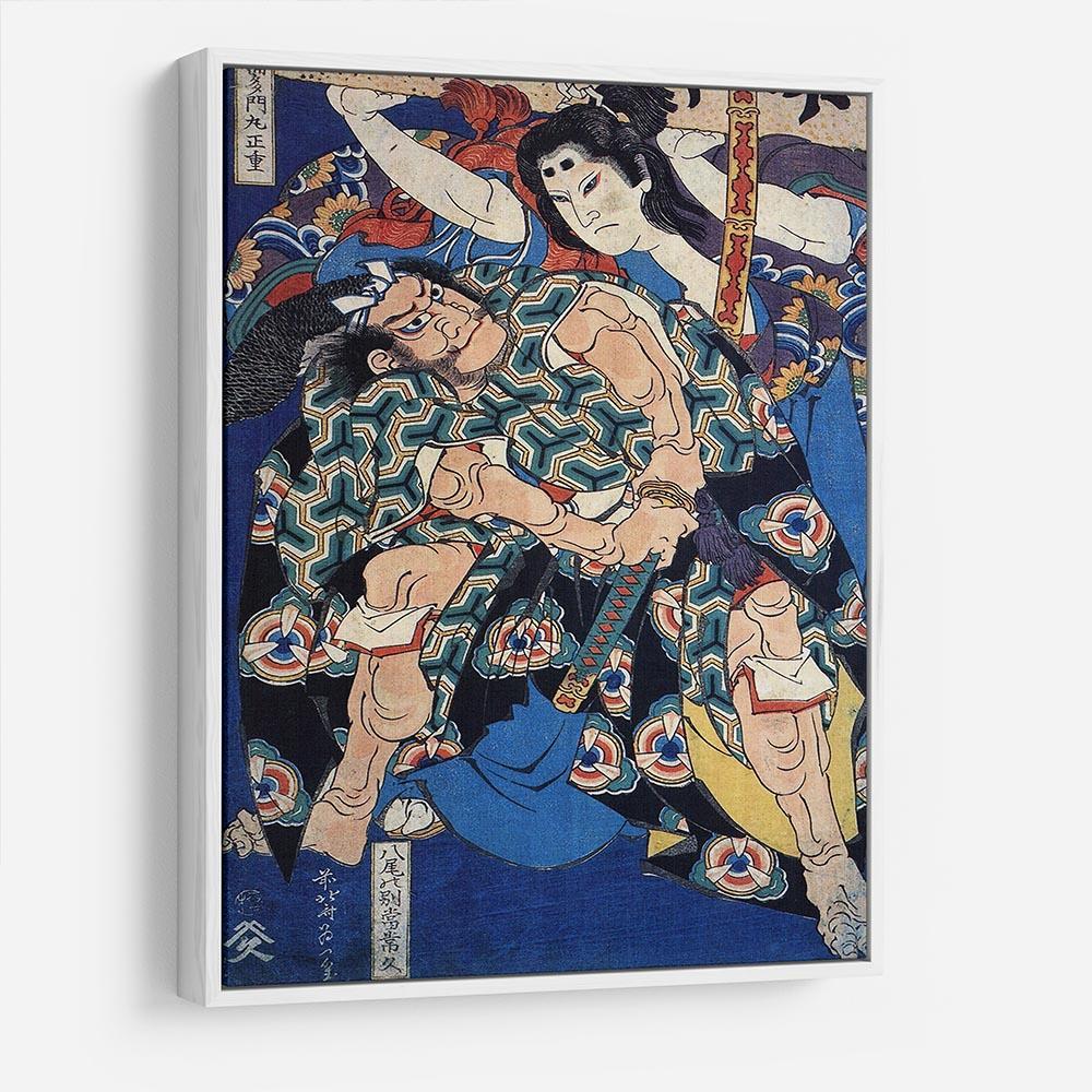 Kusunuki Tamonmaru by Hokusai HD Metal Print