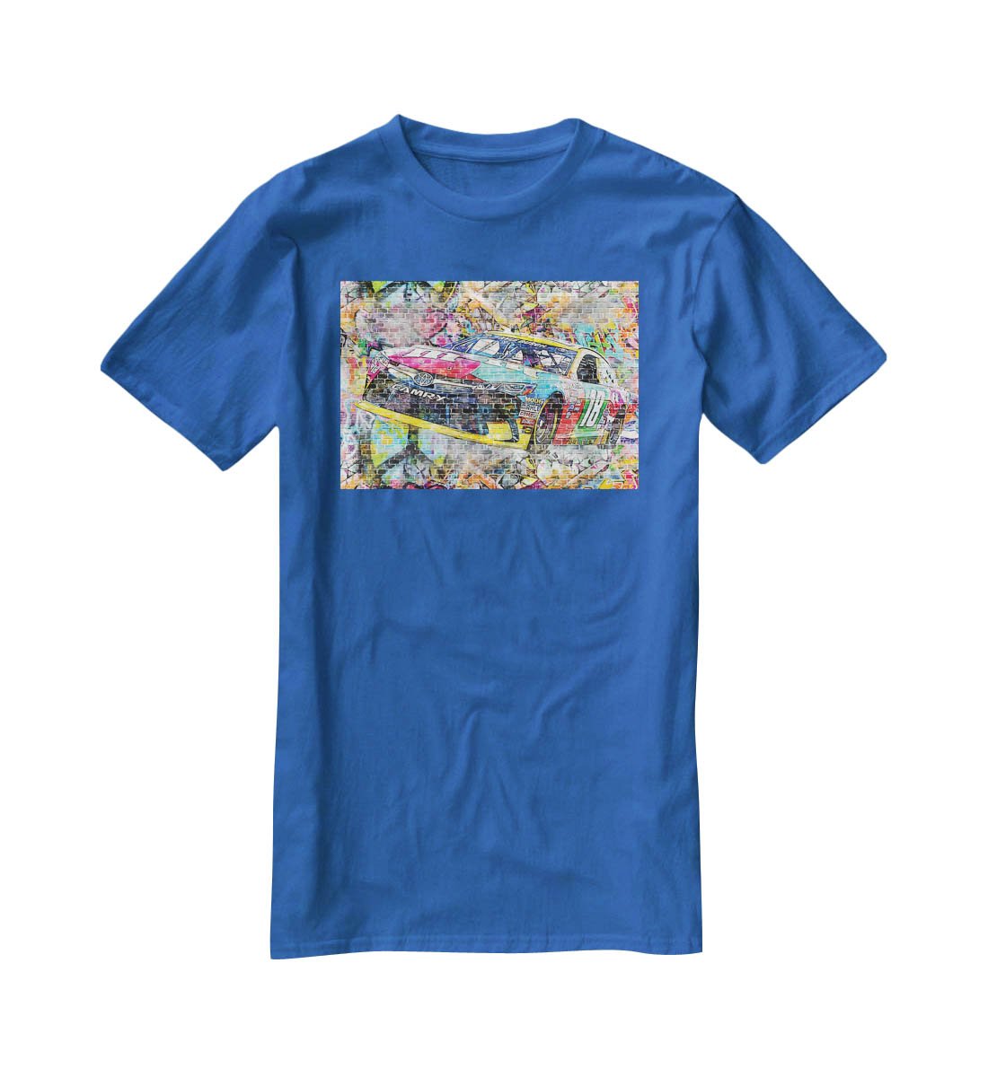 Kyle Busch Nascar Camry T-Shirt - Canvas Art Rocks - 2