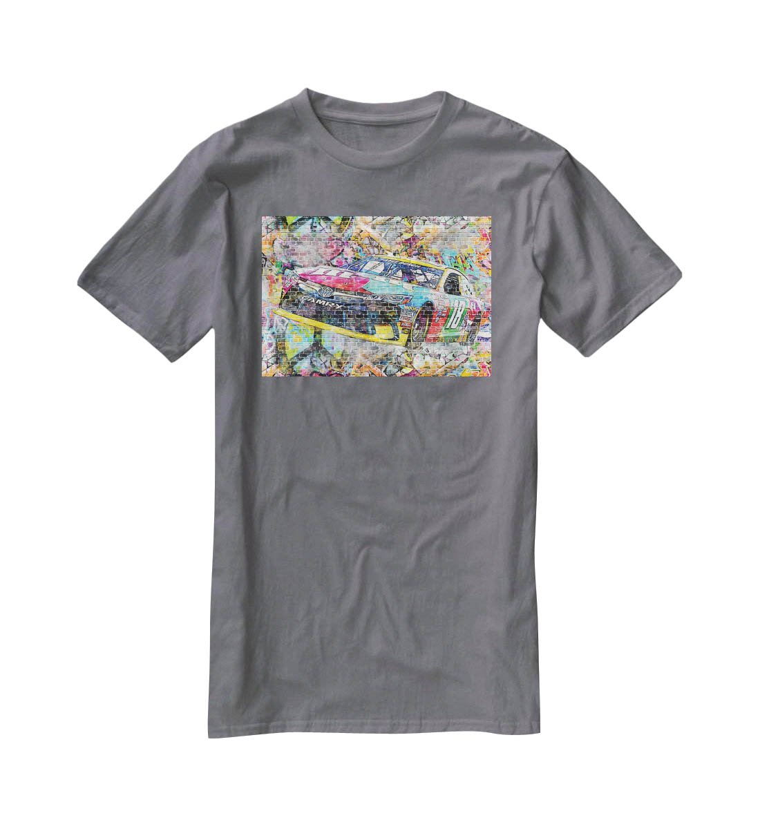 Kyle Busch Nascar Camry T-Shirt - Canvas Art Rocks - 3