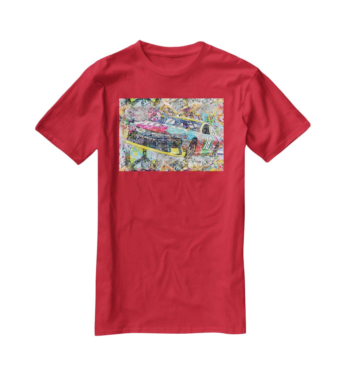 Kyle Busch Nascar Camry T-Shirt - Canvas Art Rocks - 4