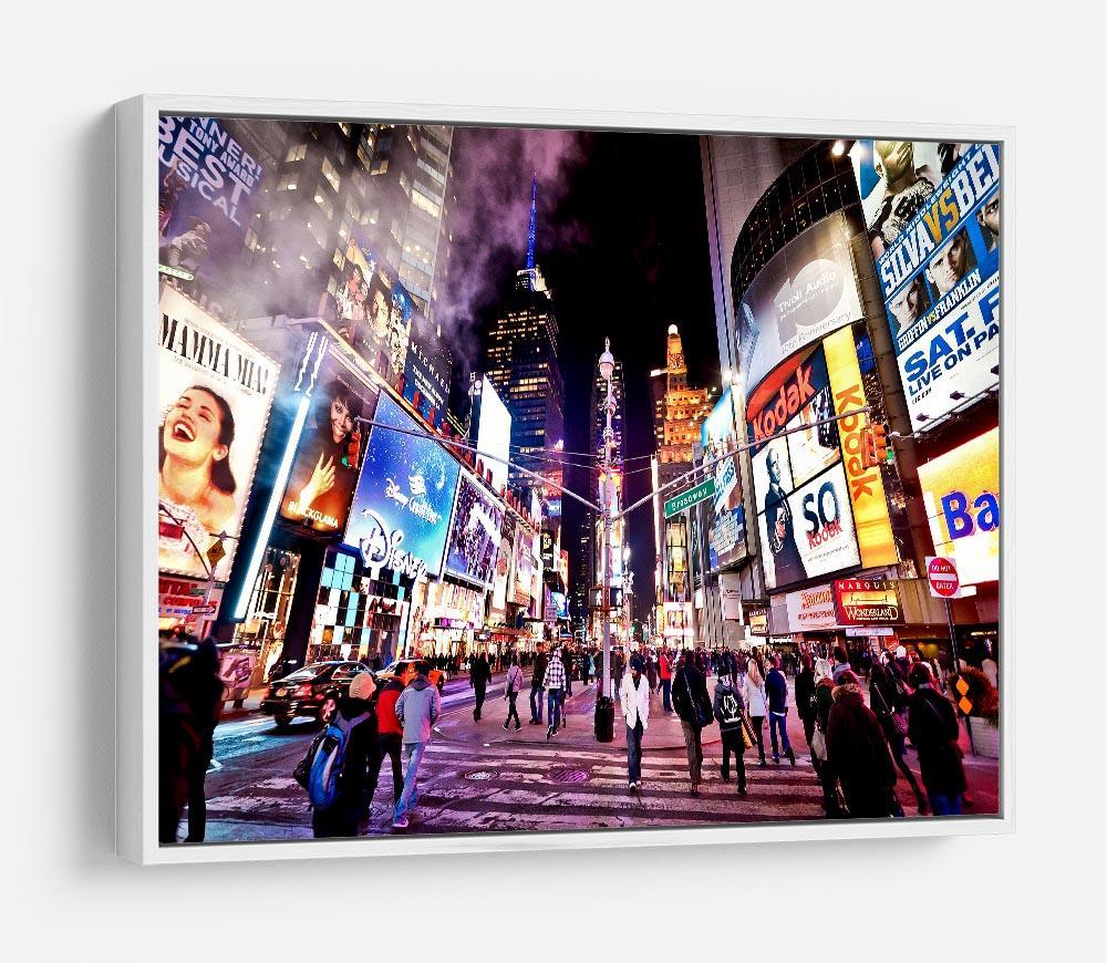 LED signs Broadway Theaters HD Metal Print