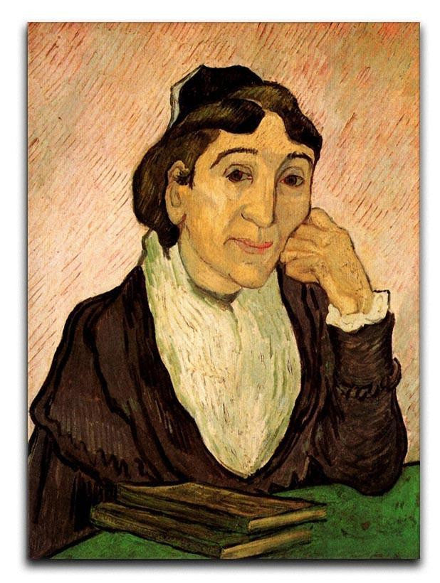 L Arlesienne Madame Ginoux 2 by Van Gogh Canvas Print & Poster  - Canvas Art Rocks - 1