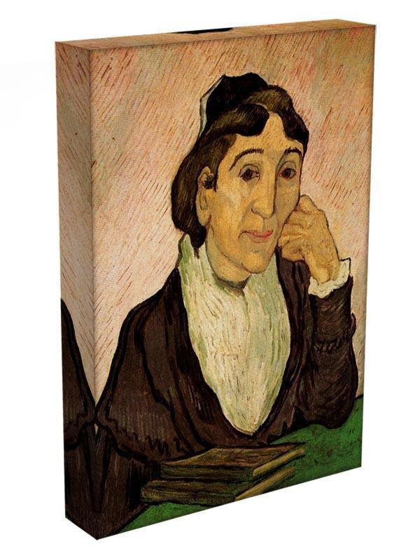 L Arlesienne Madame Ginoux 2 by Van Gogh Canvas Print & Poster - Canvas Art Rocks - 3
