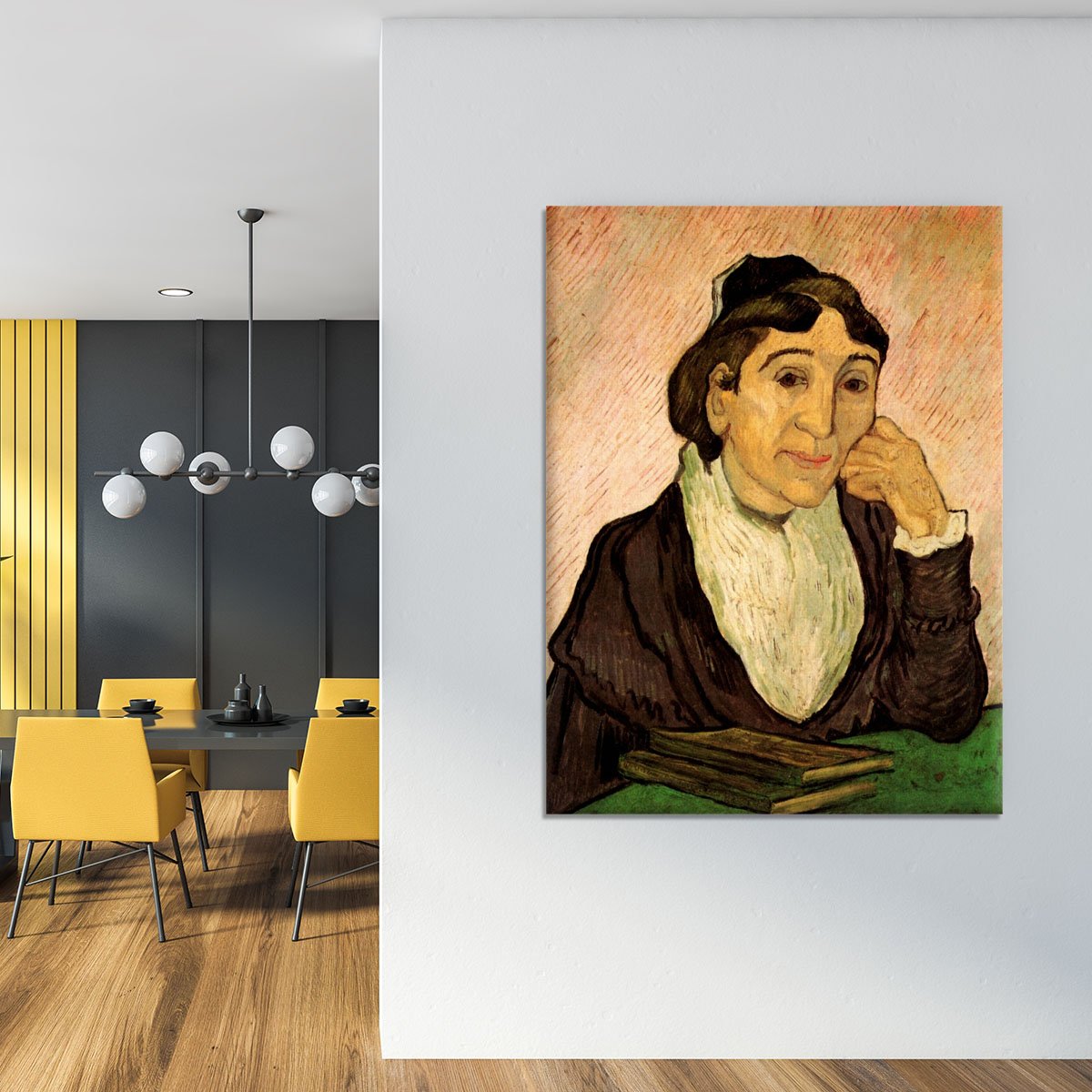 L Arlesienne Madame Ginoux 2 by Van Gogh Canvas Print or Poster
