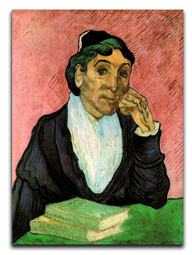 L Arlesienne Madame Ginoux 3 by Van Gogh Canvas Print & Poster  - Canvas Art Rocks - 1