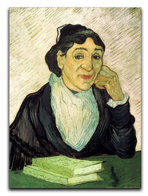 L Arlesienne Madame Ginoux by Van Gogh Canvas Print & Poster  - Canvas Art Rocks - 1