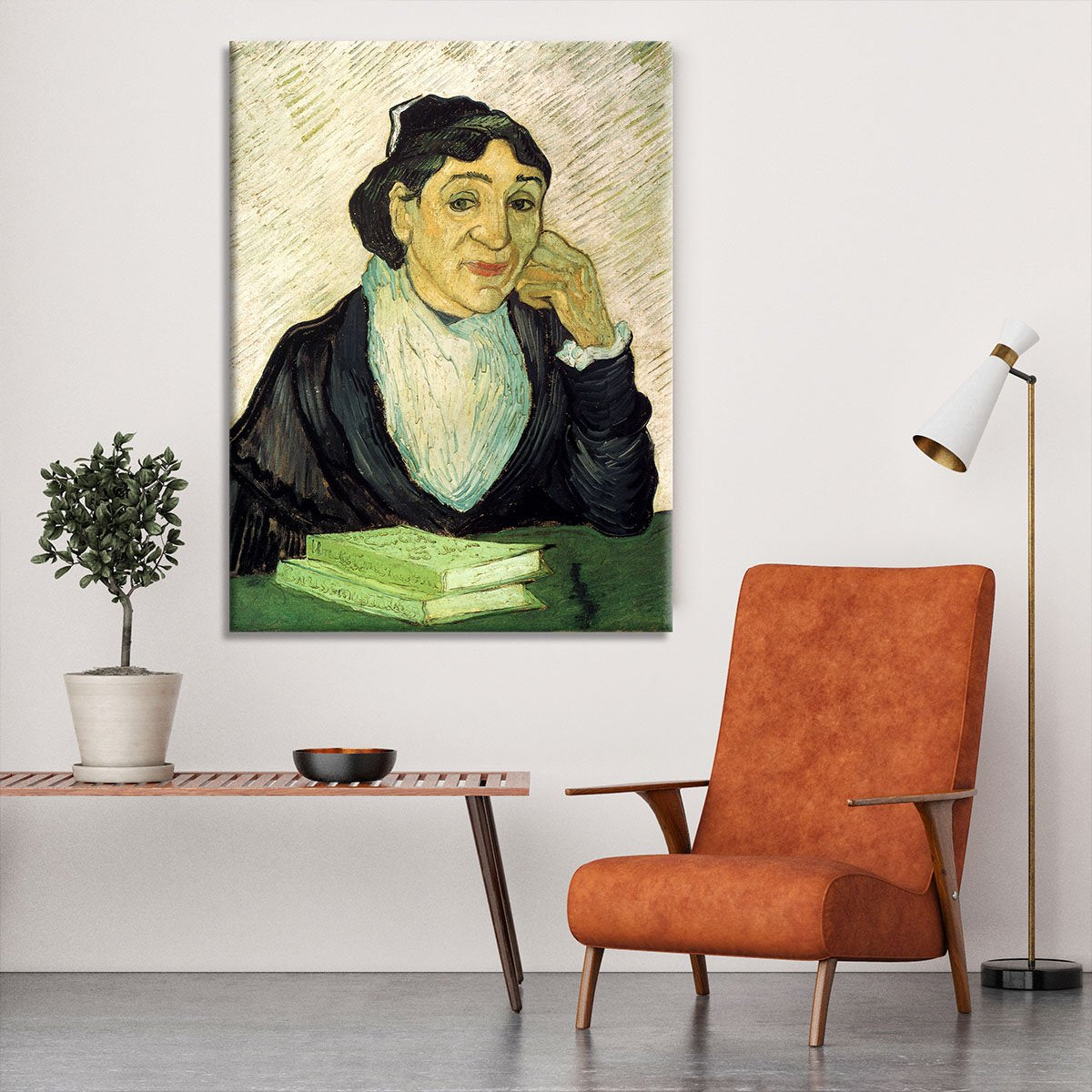 L Arlesienne Madame Ginoux by Van Gogh Canvas Print or Poster