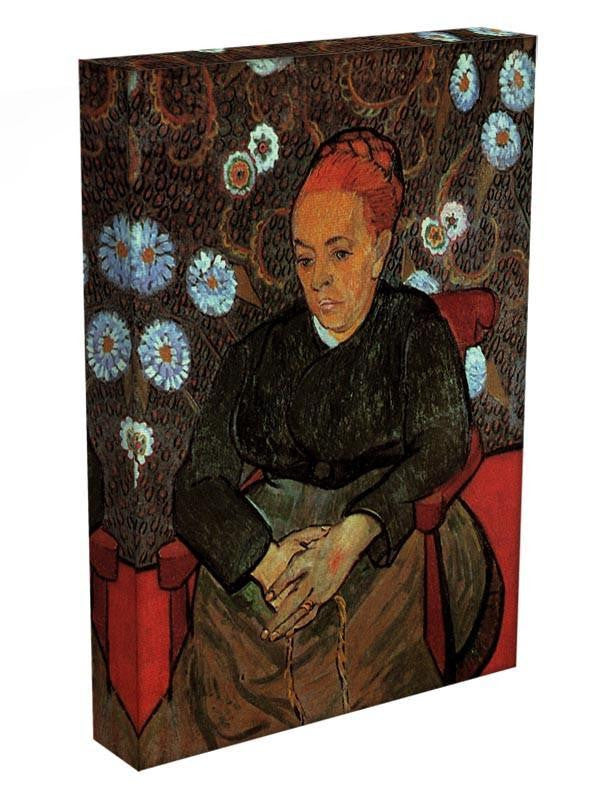 La Berceuse Augustine Roulin 2 by Van Gogh Canvas Print & Poster - Canvas Art Rocks - 3