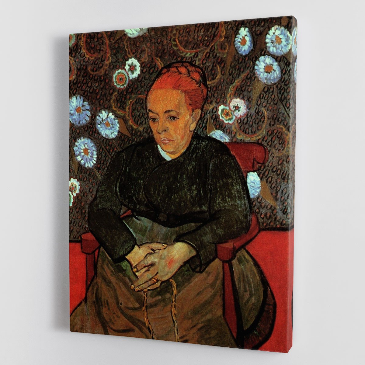 La Berceuse Augustine Roulin 2 by Van Gogh Canvas Print or Poster