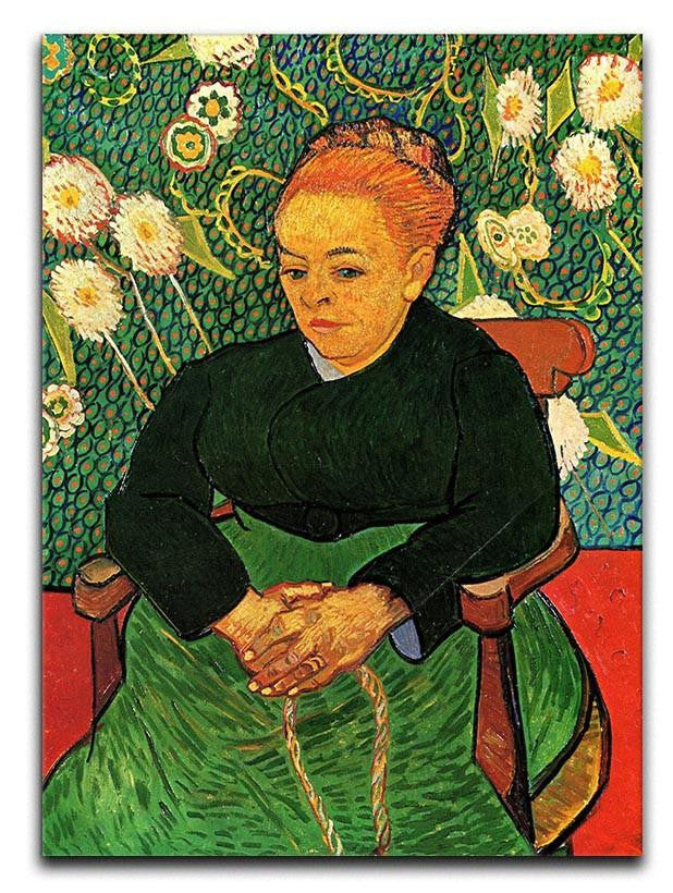 La Berceuse Augustine Roulin by Van Gogh Canvas Print & Poster  - Canvas Art Rocks - 1