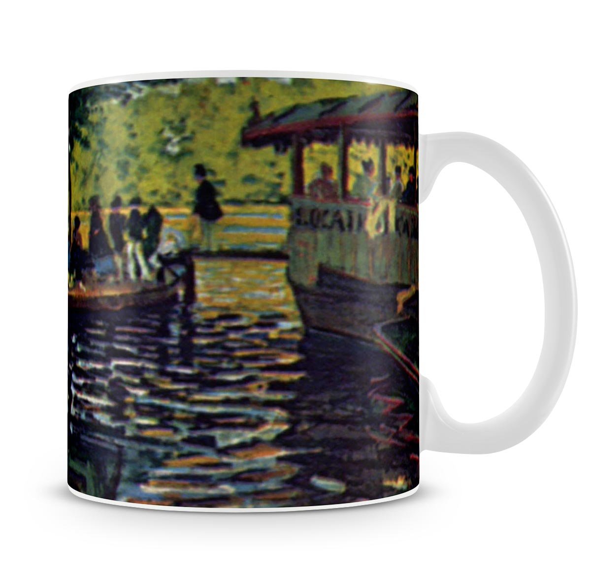 La Grenouillare by Monet Mug - Canvas Art Rocks - 4