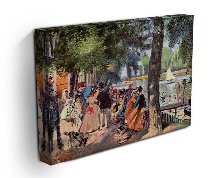 La Grenouillere by Renoir Canvas Print or Poster - Canvas Art Rocks - 3