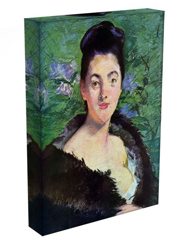Lady in Fur by Manet Canvas Print or Poster - Canvas Art Rocks - 3