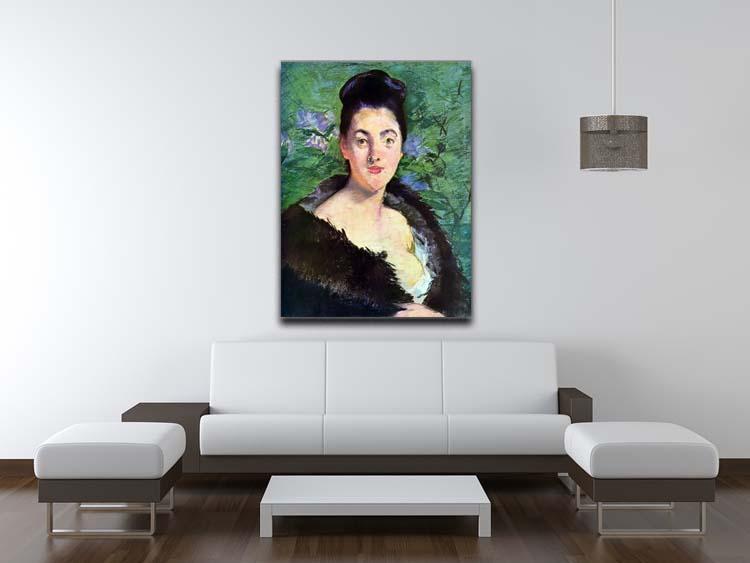Lady in Fur by Manet Canvas Print or Poster - Canvas Art Rocks - 4