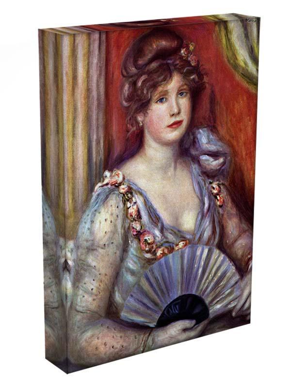 Lady with fan by Renoir Canvas Print or Poster - Canvas Art Rocks - 3