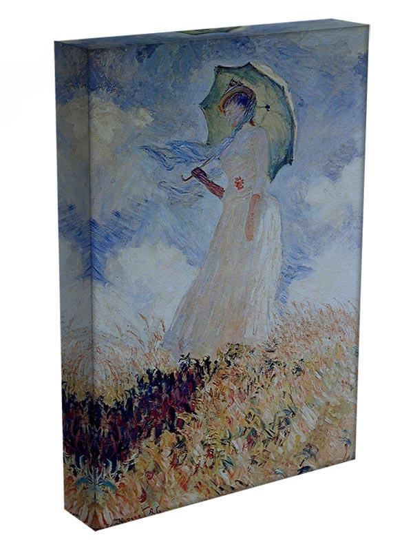 Lady with umbrella Canvas Print & Poster - Canvas Art Rocks - 3
