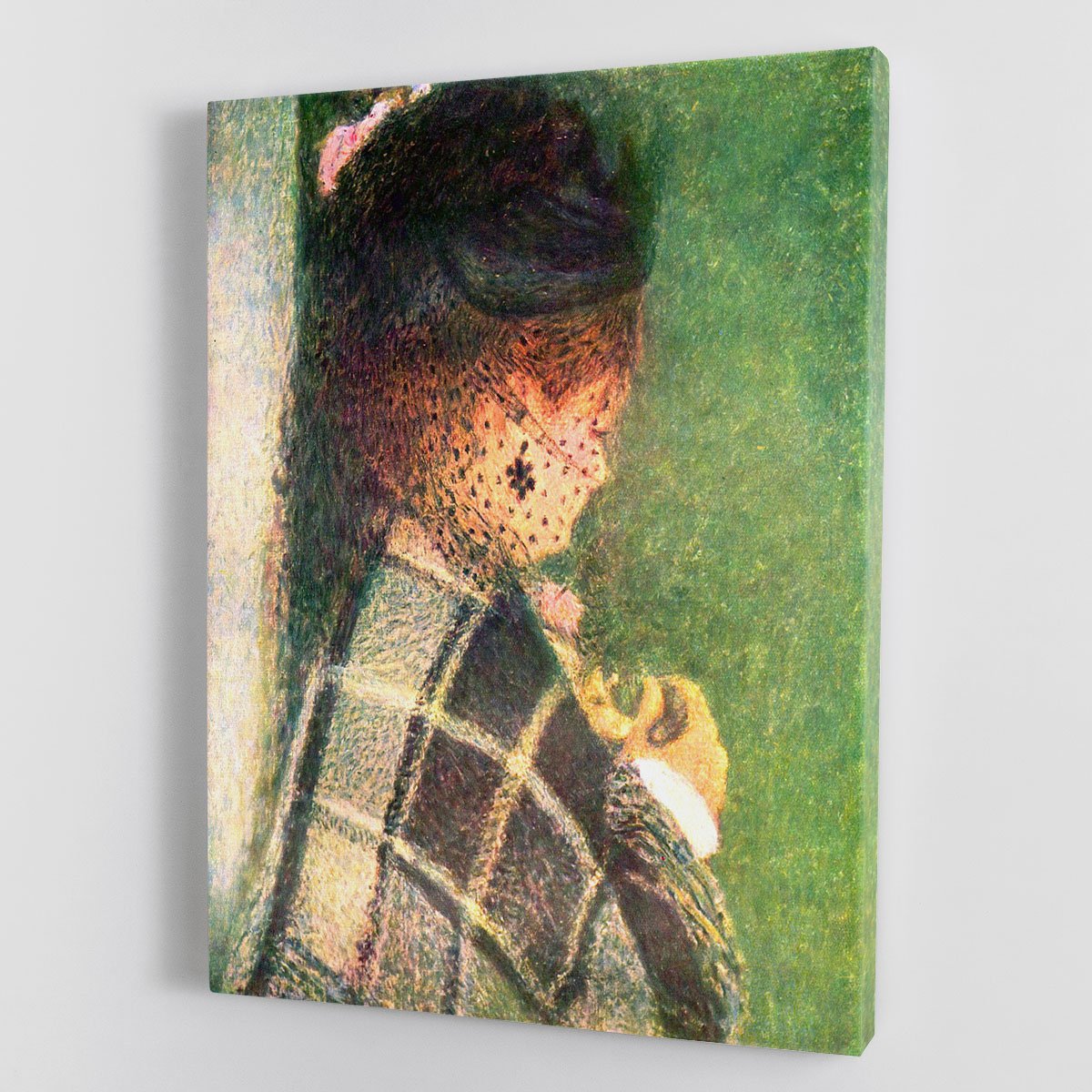 Lady with veil by Renoir Canvas Print or Poster