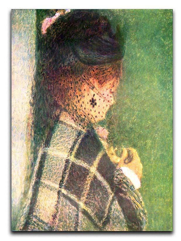 Lady with veil by Renoir Canvas Print or Poster  - Canvas Art Rocks - 1
