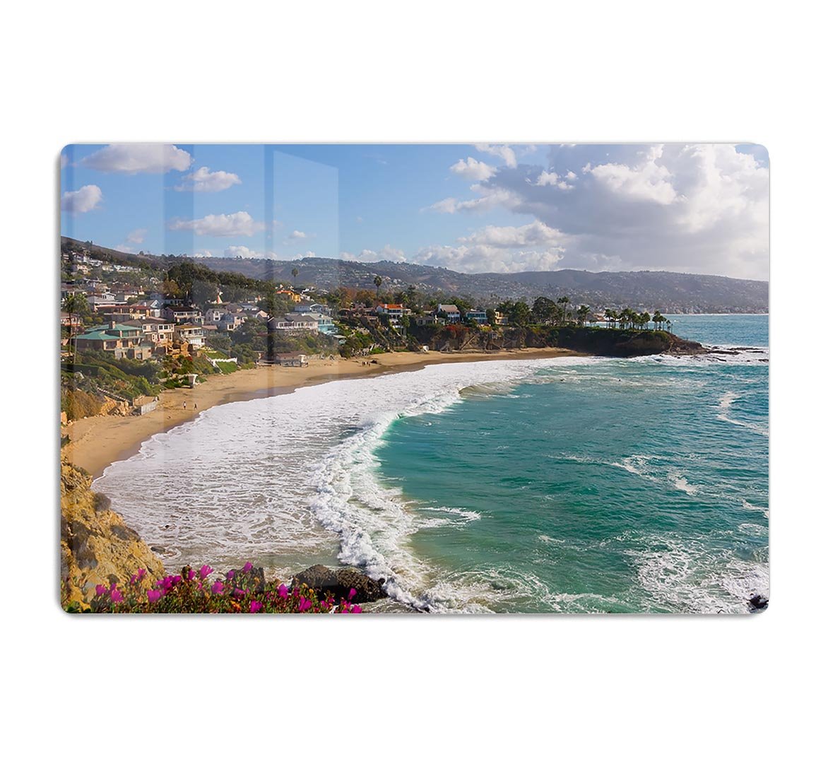 Laguna Beach Crescent Cove HD Metal Print - Canvas Art Rocks - 1
