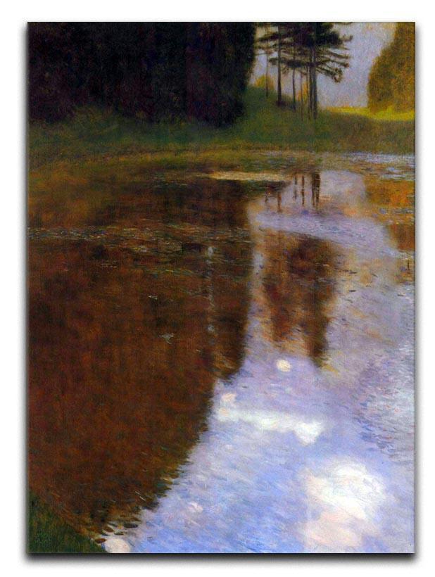 Lake in front of the Castle by Klimt Canvas Print or Poster  - Canvas Art Rocks - 1