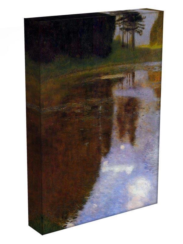 Lake in front of the Castle by Klimt Canvas Print or Poster - Canvas Art Rocks - 3