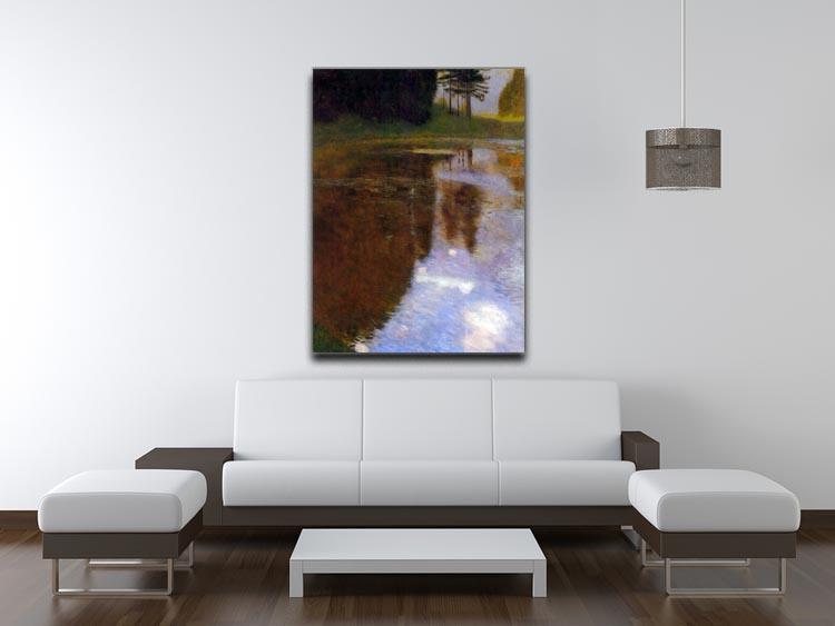 Lake in front of the Castle by Klimt Canvas Print or Poster - Canvas Art Rocks - 4