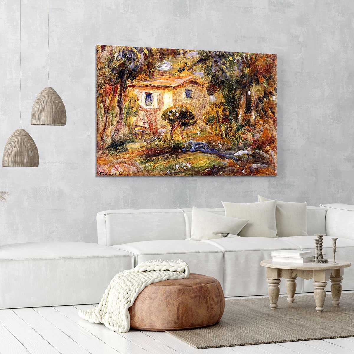 Landscape1 by Renoir Canvas Print or Poster