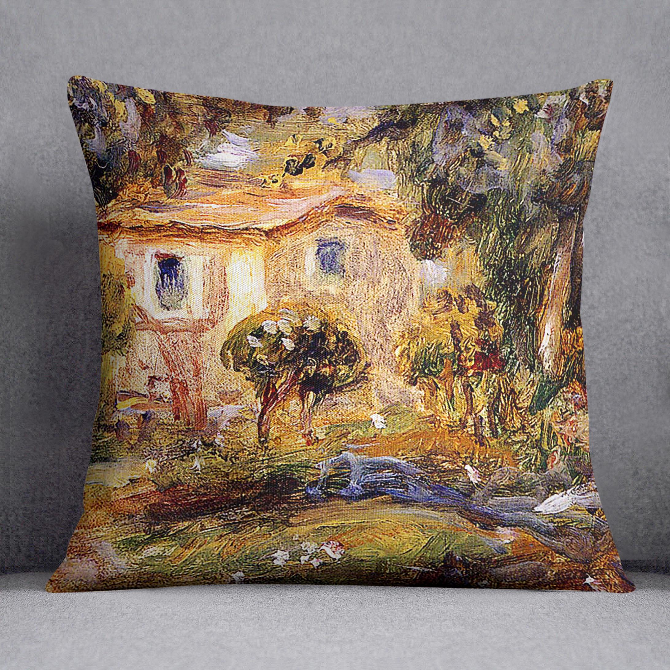 Landscape1 by Renoir Cushion