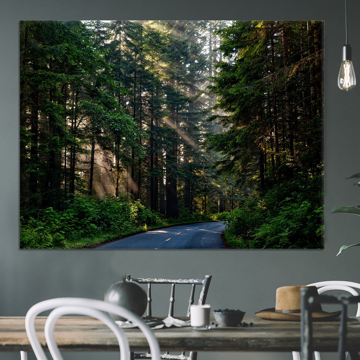 Landscape Forest Canvas Print or Poster