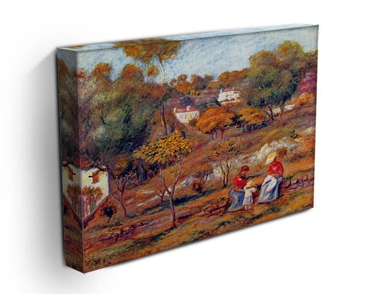 Landscape at Cagnes by Renoir Canvas Print or Poster - Canvas Art Rocks - 3