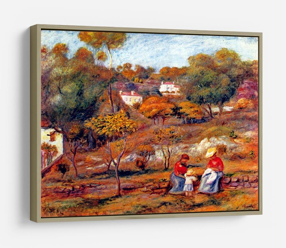 Landscape at Cagnes by Renoir HD Metal Print