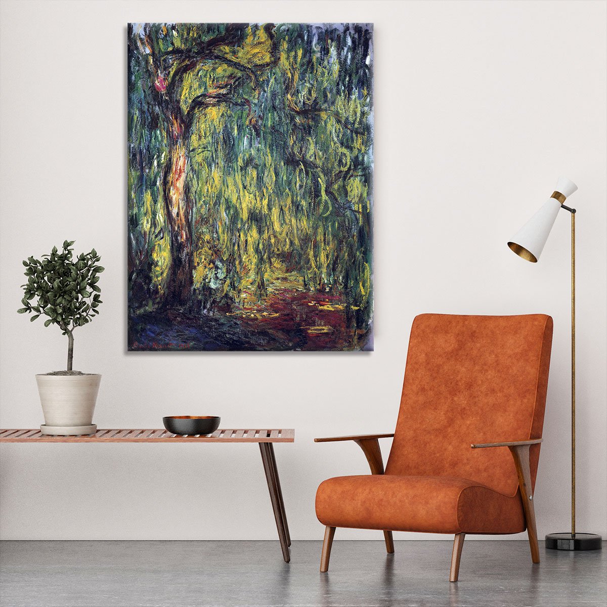 Landscape by Monet Canvas Print or Poster