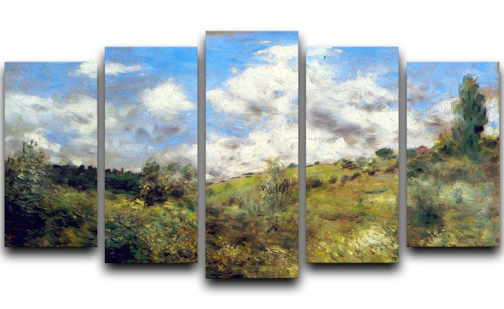 Landscape by Renoir 5 Split Panel Canvas  - Canvas Art Rocks - 1