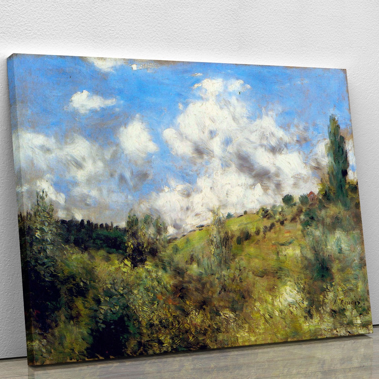Landscape by Renoir Canvas Print or Poster