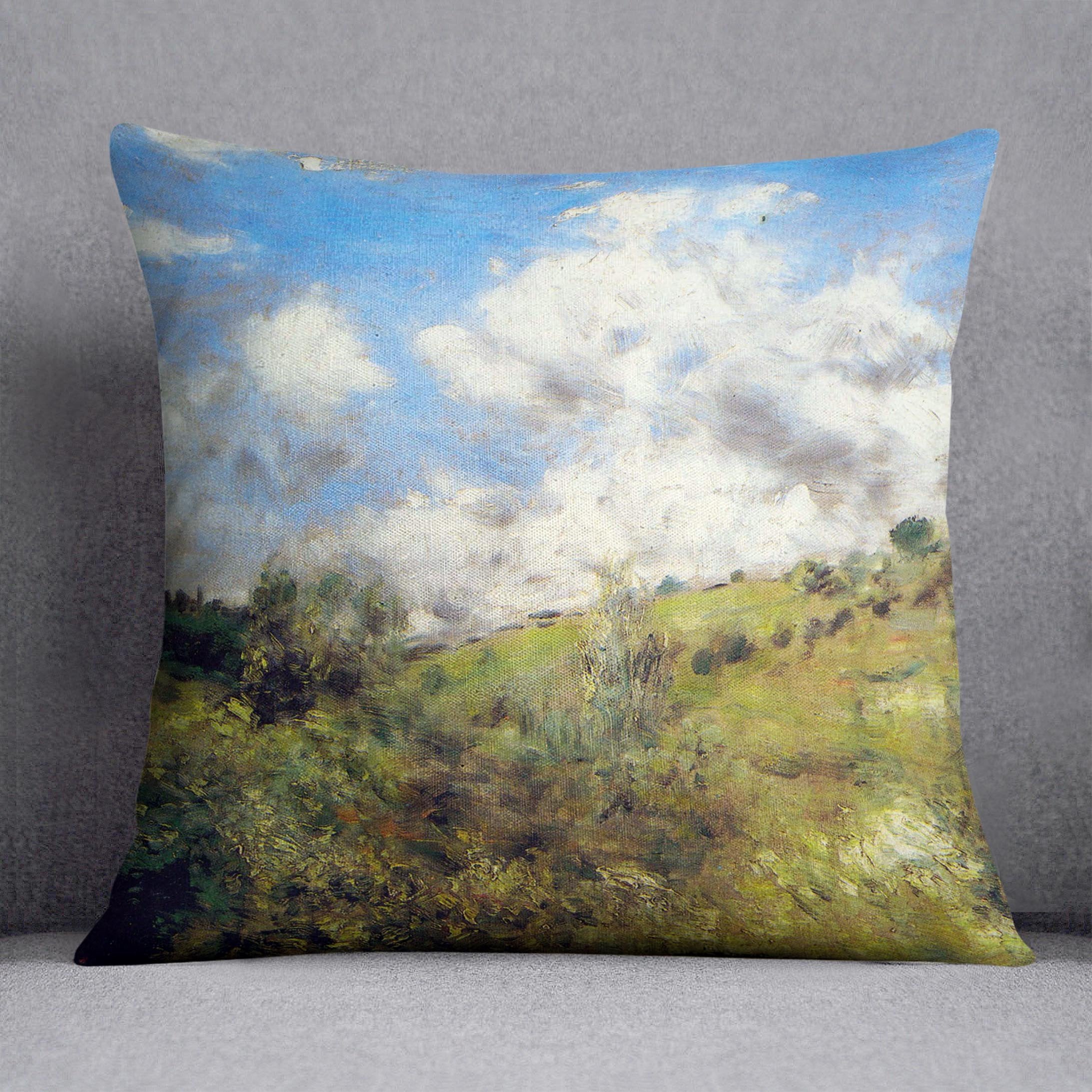 Landscape by Renoir Throw Pillow