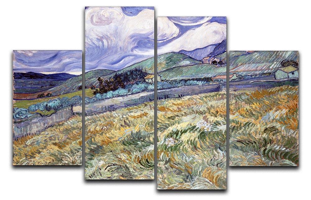 Landscape from Saint-Remy 4 Split Panel Canvas  - Canvas Art Rocks - 1