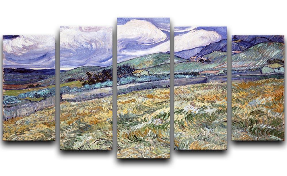 Landscape from Saint-Remy 5 Split Panel Canvas  - Canvas Art Rocks - 1