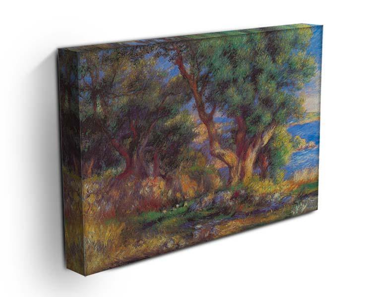 Landscape in Menton by Renoir Canvas Print or Poster - Canvas Art Rocks - 3